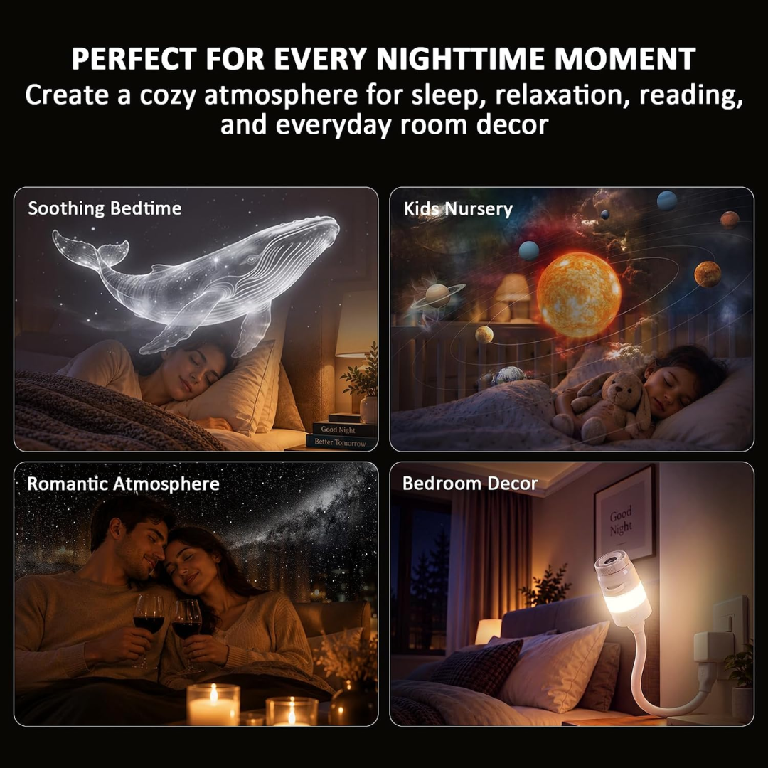 Proyector de galaxia NOVALUX como idea de regalo